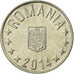 Coin, Romania, 10 Bani, 2014, EF(40-45), Nickel plated steel