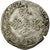 Coin, France, Demi Franc, 1587, Rouen, VF(30-35), Silver, Duplessy:1131