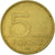 Munten, Hongarije, 5 Forint, 1997, Budapest, ZF, Nickel-brass, KM:694