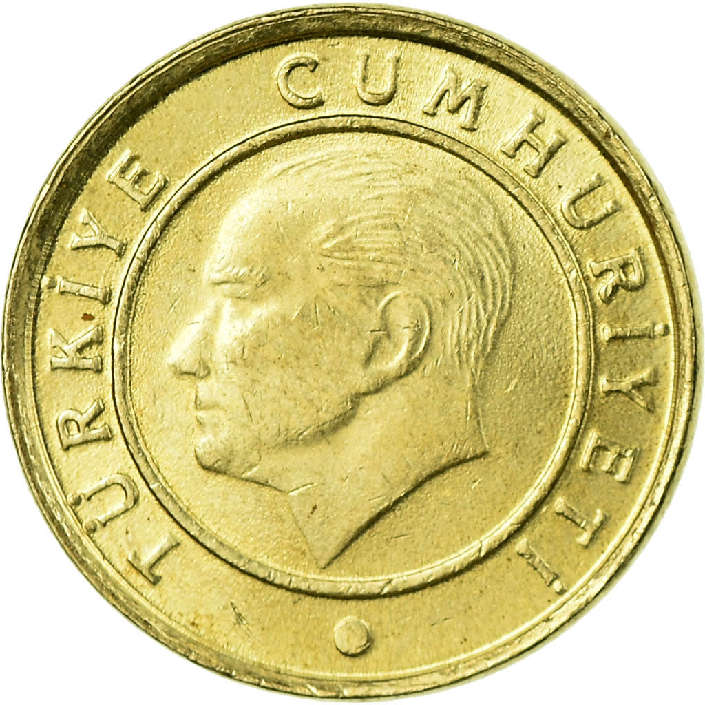 Münze, Türkei, 5 Kurus, 2013, SS, Messing, KM:1240