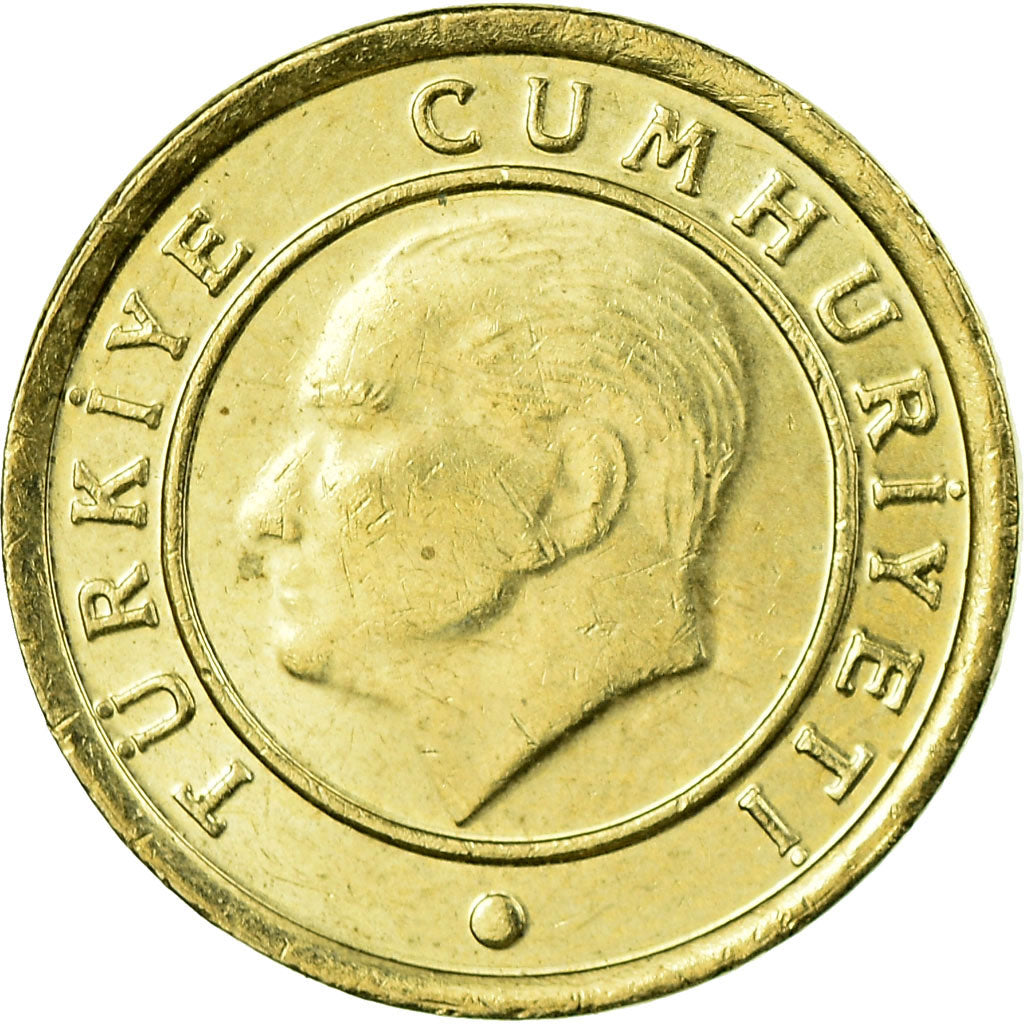 Munten, Turkije, 10 Kurus, 2016, ZF, Tin