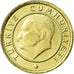 Munten, Turkije, 10 Kurus, 2016, ZF, Tin