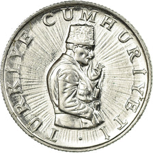 Coin, Turkey, 10 Lira, 1983, EF(40-45), Aluminum, KM:950.2