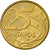 Coin, Brazil, 25 Centavos, 2012, EF(40-45), Bronze Plated Steel, KM:650