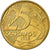 Coin, Brazil, 25 Centavos, 2015, EF(40-45), Bronze Plated Steel