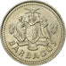 Coin, Barbados, 10 Cents, 1992, Franklin Mint, EF(40-45), Copper-nickel, KM:12