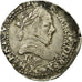 Moneta, Francia, Demi Franc, 1588, Bordeaux, BB, Argento, Duplessy:1131