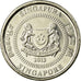 Monnaie, Singapour, 10 Cents, 2013, TTB, Copper-nickel
