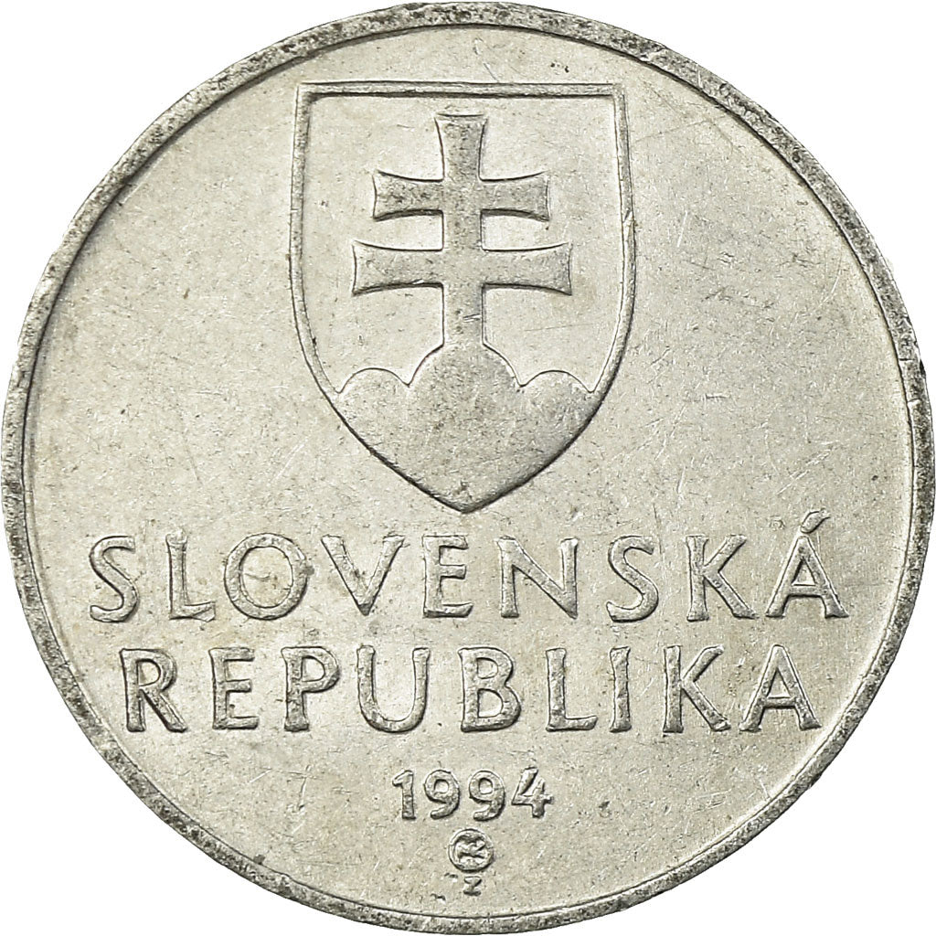 Munten, Slowakije, 10 Halierov, 1994, ZF, Aluminium, KM:17