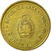 Coin, Argentina, 10 Centavos, 2009, EF(40-45), Brass plated steel, KM:107a