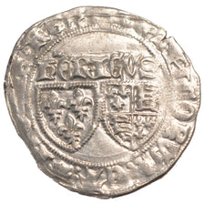 FRANCE, Blanc aux Écus, Rouen, EF(40-45), Billon, Duplessy #445, 3.13
