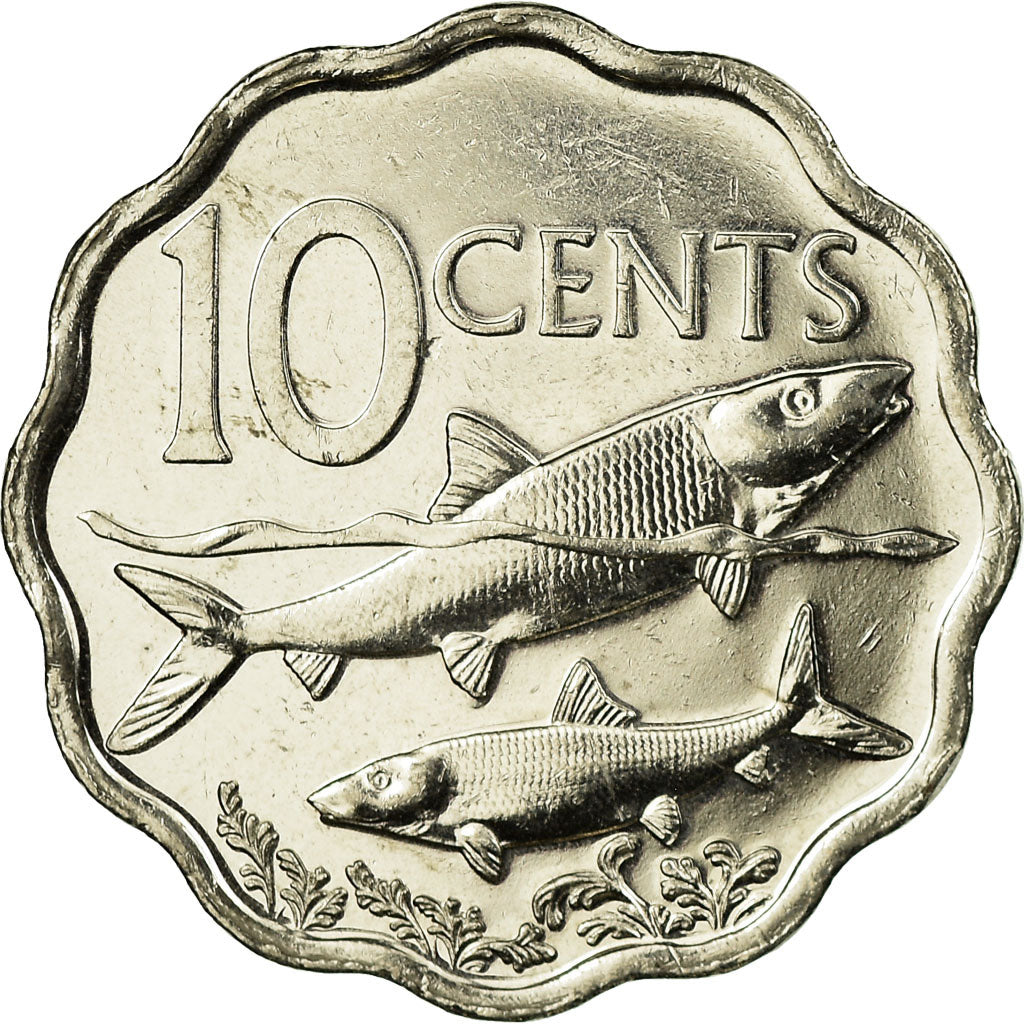 Coin, Bahamas, 10 Cents, 2010, EF(40-45), Copper-nickel