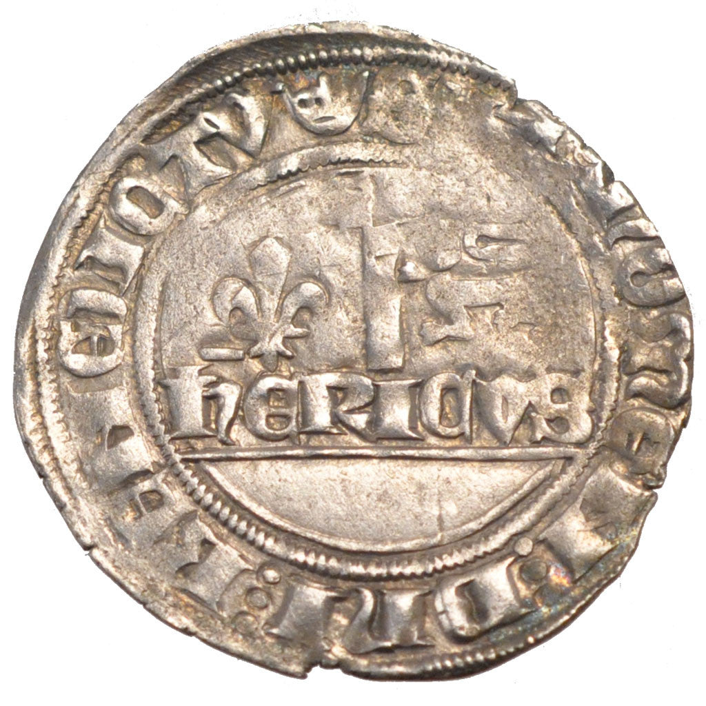 FRANCE, Blanc aux Écus, Paris, EF(40-45), Billon, Duplessy #445, 3.14