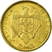 Coin, Moldova, 50 Bani, 2008, EF(40-45), Brass Clad Steel, KM:10