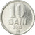 Moneda, Moldova, 10 Bani, 2010, MBC, Aluminio, KM:7
