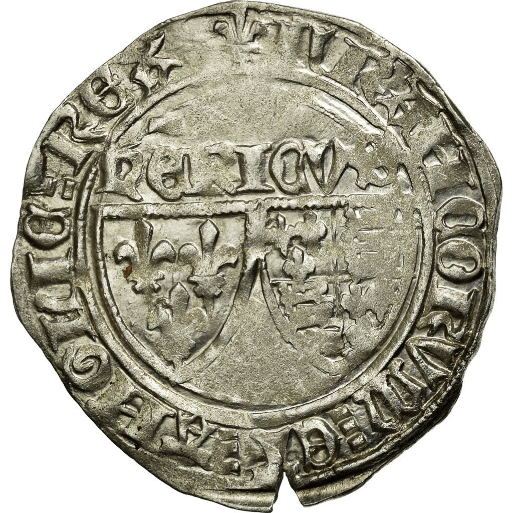 Monnaie, France, Blanc aux Écus, Saint Lô, TTB, Billon, Duplessy:445