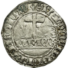 Moneda, Francia, Blanc aux Écus, Saint Lô, MBC, Vellón, Duplessy:445