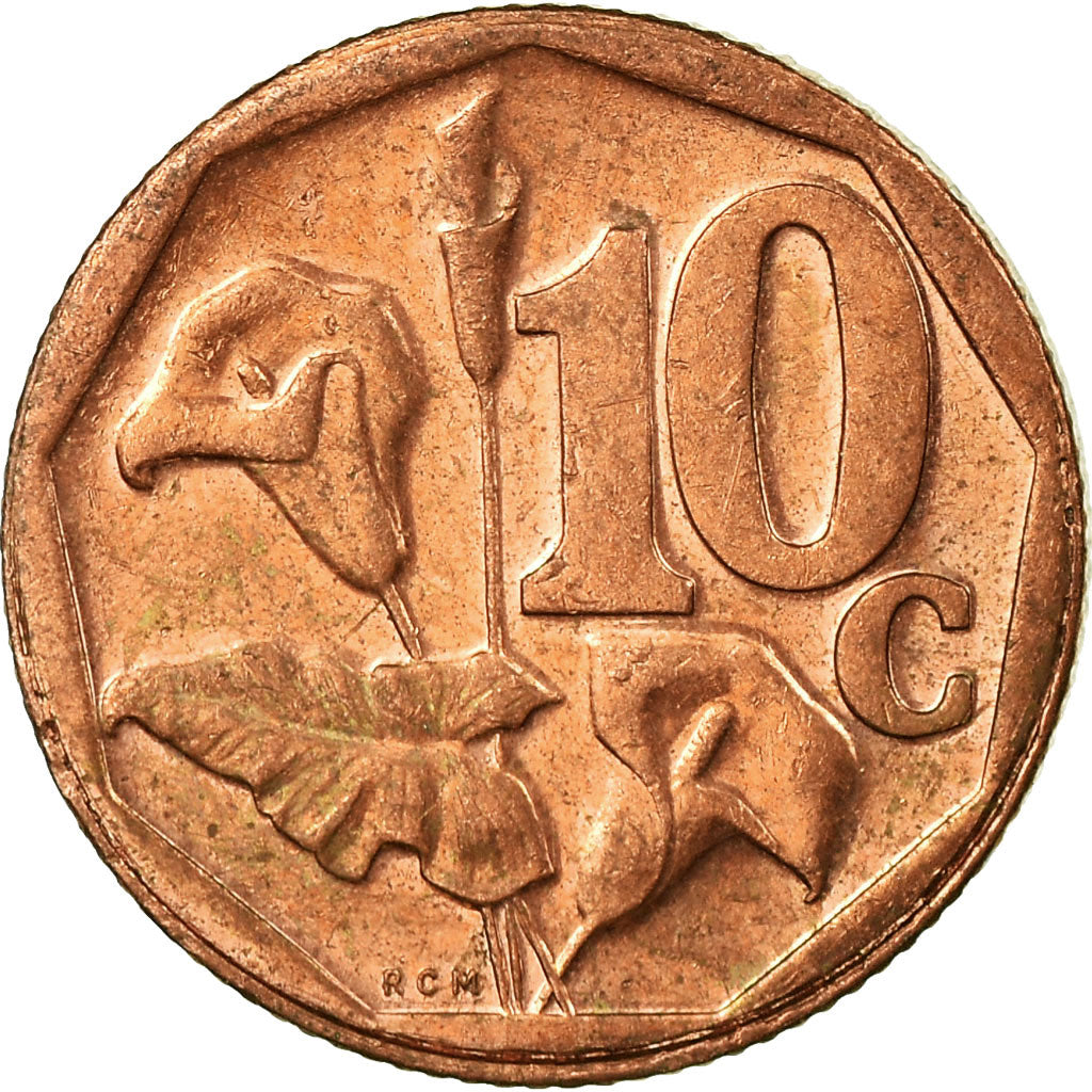 Monnaie, Afrique du Sud, 10 Cents, 2015, TTB, Copper Plated Steel