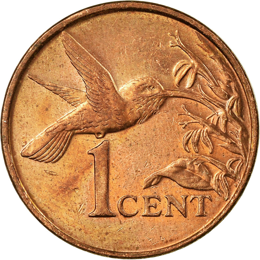 Moneda, TRINIDAD & TOBAGO, Cent, 2011, MBC, Bronce, KM:29