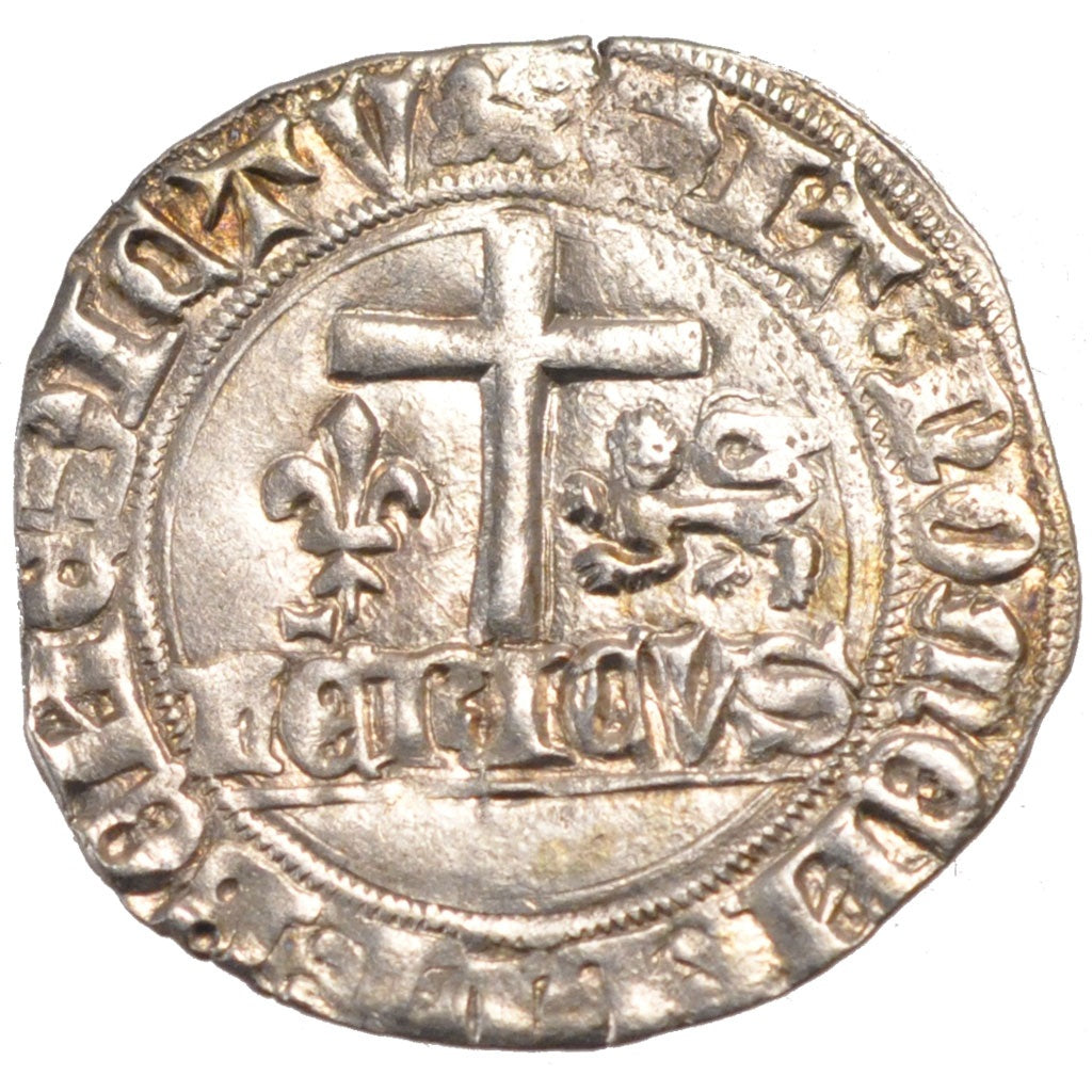 FRANCE, Blanc aux Écus, Rouen, AU(50-53), Billon, Duplessy #445, 3.07