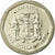 Moneta, Giamaica, Elizabeth II, 5 Dollars, 1995, British Royal Mint, BB, Acciaio