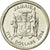 Moneda, Jamaica, 5 Dollars, 2014, MBC, Níquel chapado en acero