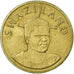 Coin, Swaziland, King Msawati III, Lilangeni, 1998, EF(40-45), Brass, KM:45