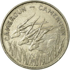 Coin, Cameroon, 100 Francs, 1972, Paris, EF(40-45), Nickel, KM:16