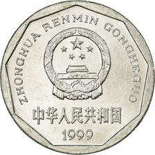 Coin, CHINA, PEOPLE'S REPUBLIC, Jiao, 1999, EF(40-45), Aluminum, KM:335