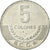 Moneta, Costa Rica, 5 Colones, 2008, EF(40-45), Aluminium, KM:227b