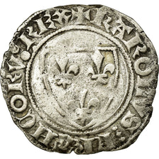 Coin, France, Blanc Guénar, Tournai, EF(40-45), Billon, Duplessy:377A