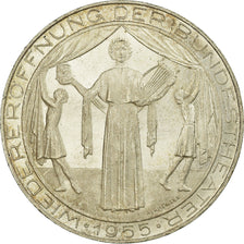 Coin, Austria, 25 Schilling, 1955, AU(55-58), Silver, KM:2880