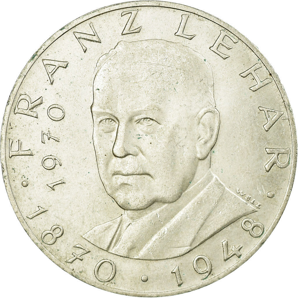 Coin, Austria, 25 Schilling, 1970, AU(55-58), Silver, KM:2907