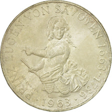 Coin, Austria, 25 Schilling, 1963, AU(55-58), Silver, KM:2893