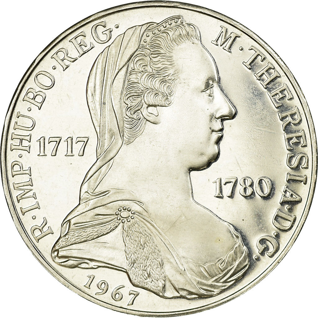 Coin, Austria, 25 Schilling, 1967, AU(55-58), Silver, KM:2901