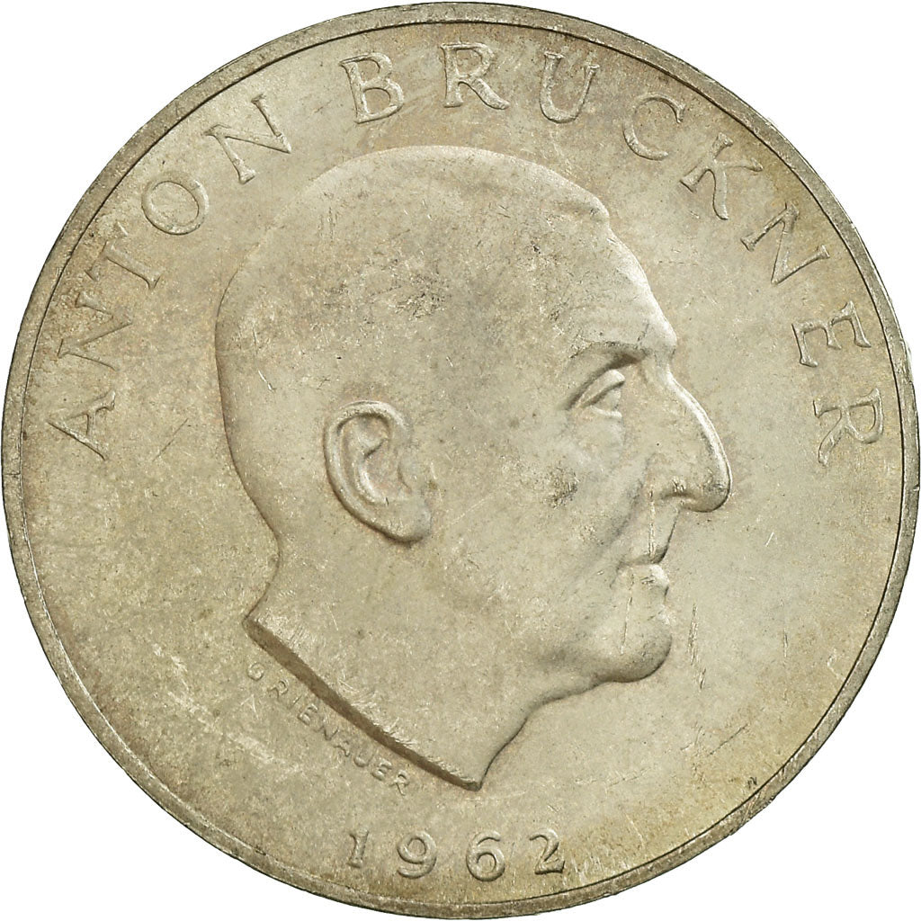 Coin, Austria, 25 Schilling, 1962, EF(40-45), Silver, KM:2892