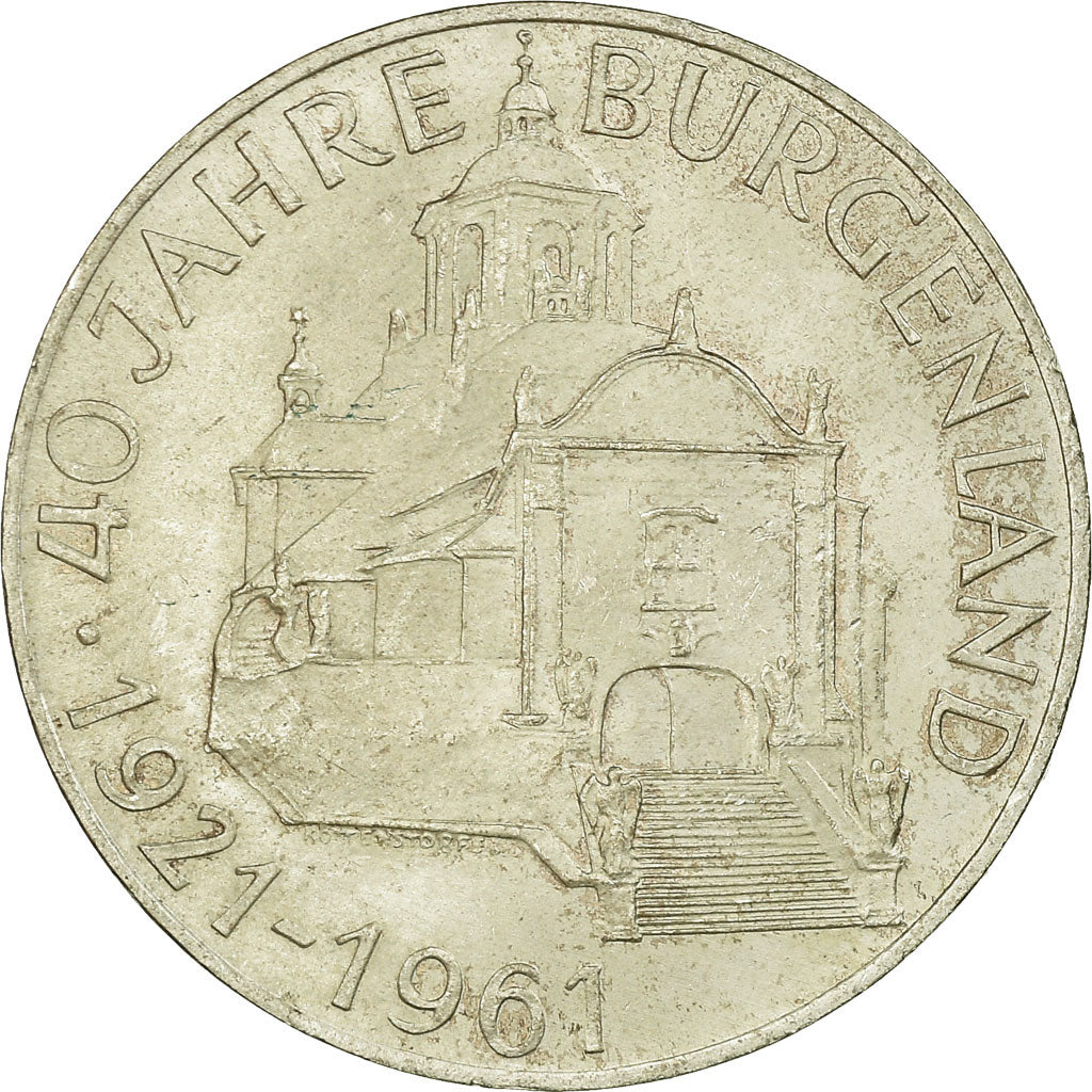 Moneta, Austria, 25 Schilling, 1961, BB, Argento, KM:2891