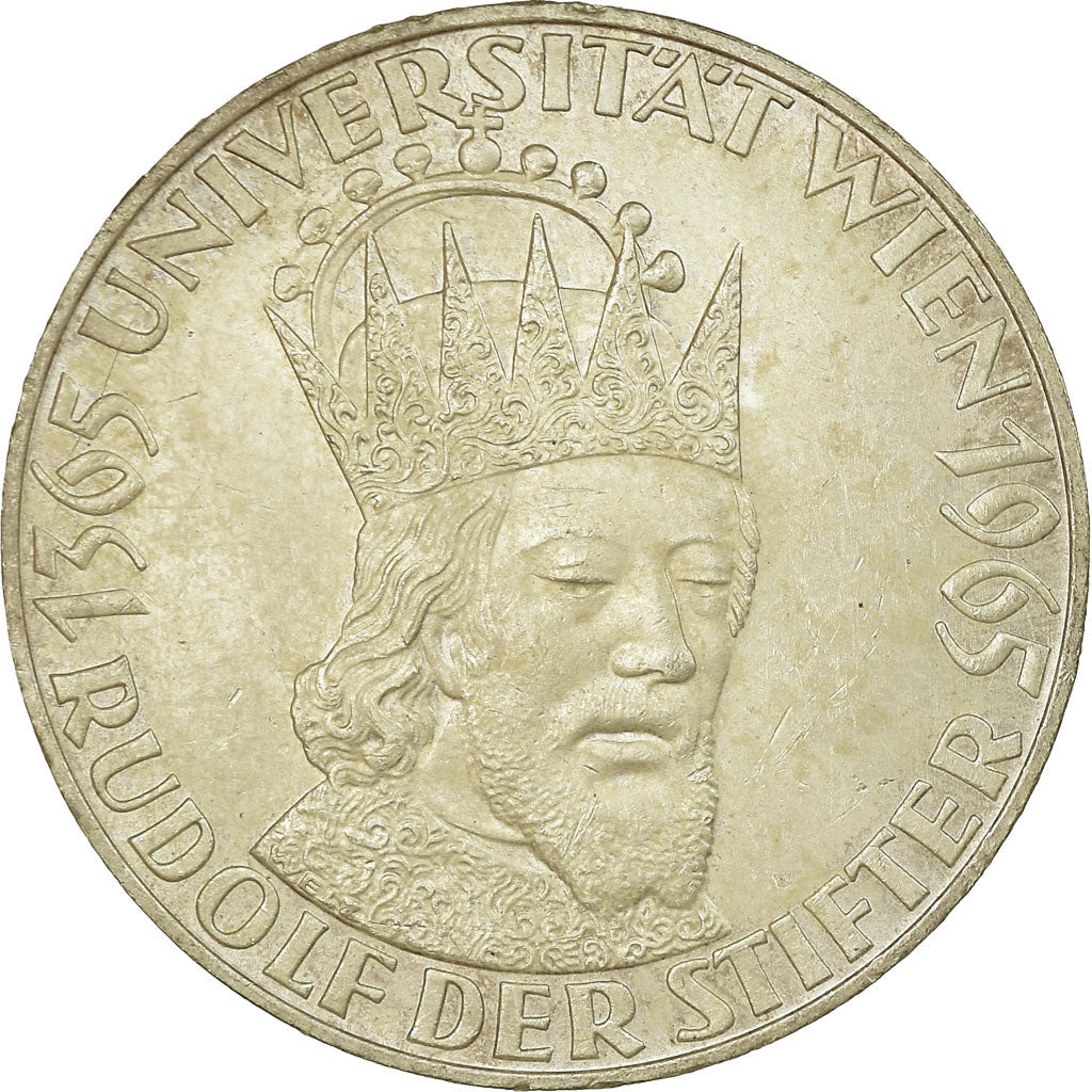 Coin, Austria, 50 Schilling, 1965, AU(55-58), Silver, KM:2898