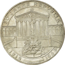 Monnaie, Autriche, 50 Schilling, 1968, SUP, Argent, KM:2904.1