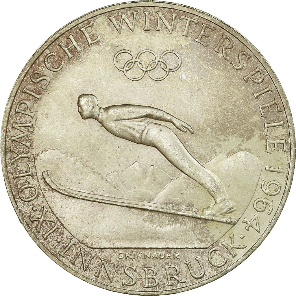 Moneta, Austria, 50 Schilling, 1964, BB, Argento, KM:2896