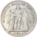 Moneta, Francia, Hercule, 5 Francs, 1878, Bordeaux, MB+, Argento, KM:820.2