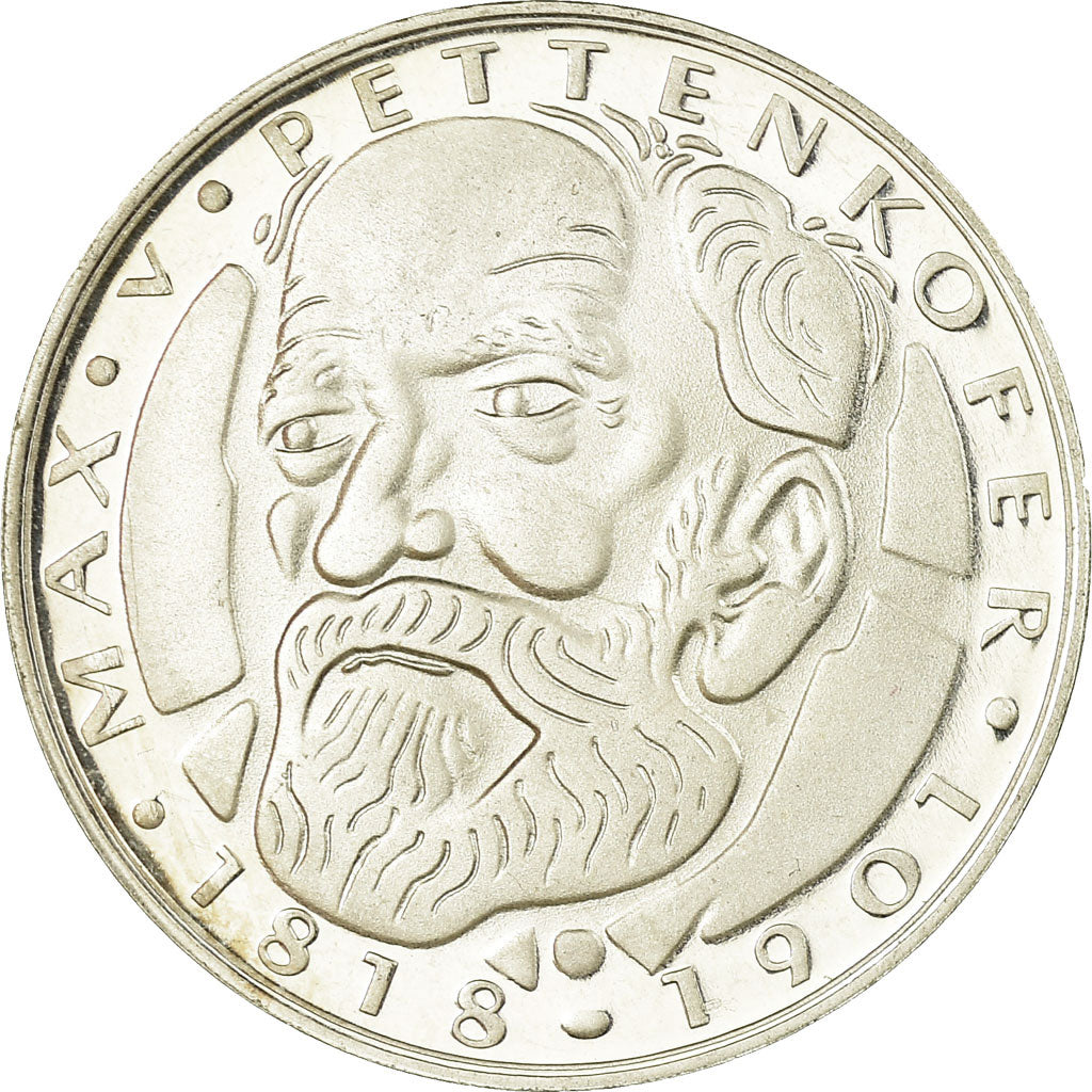 Coin, GERMANY - FEDERAL REPUBLIC, 5 Mark, 1968, Munich, Germany, AU(55-58)
