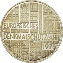 Coin, GERMANY - FEDERAL REPUBLIC, 5 Mark, 1975, Stuttgart, Germany, EF(40-45)