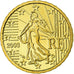 France, 10 Euro Cent, 2003, Proof, MS(65-70), Brass, KM:1285