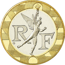 Coin, France, Génie, 10 Francs, 1996, Paris, Proof, MS(65-70), Aluminum-Bronze