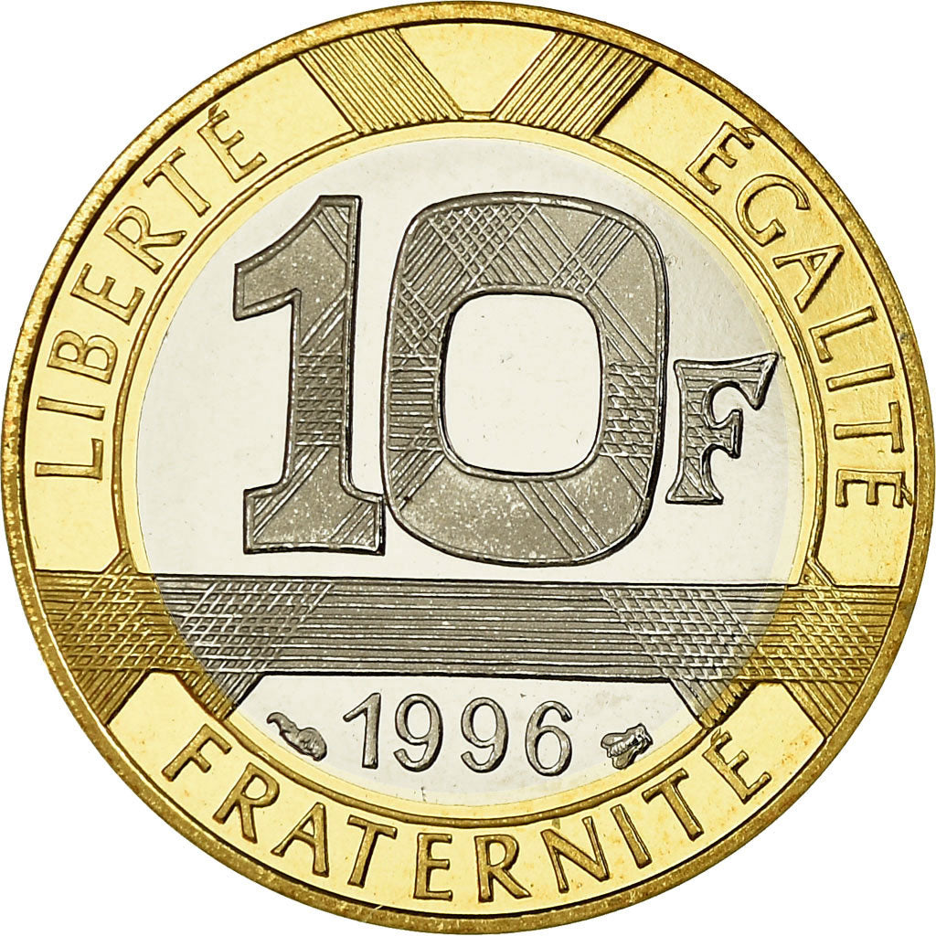 Coin, France, Génie, 10 Francs, 1996, Paris, Proof, MS(65-70), Aluminum-Bronze