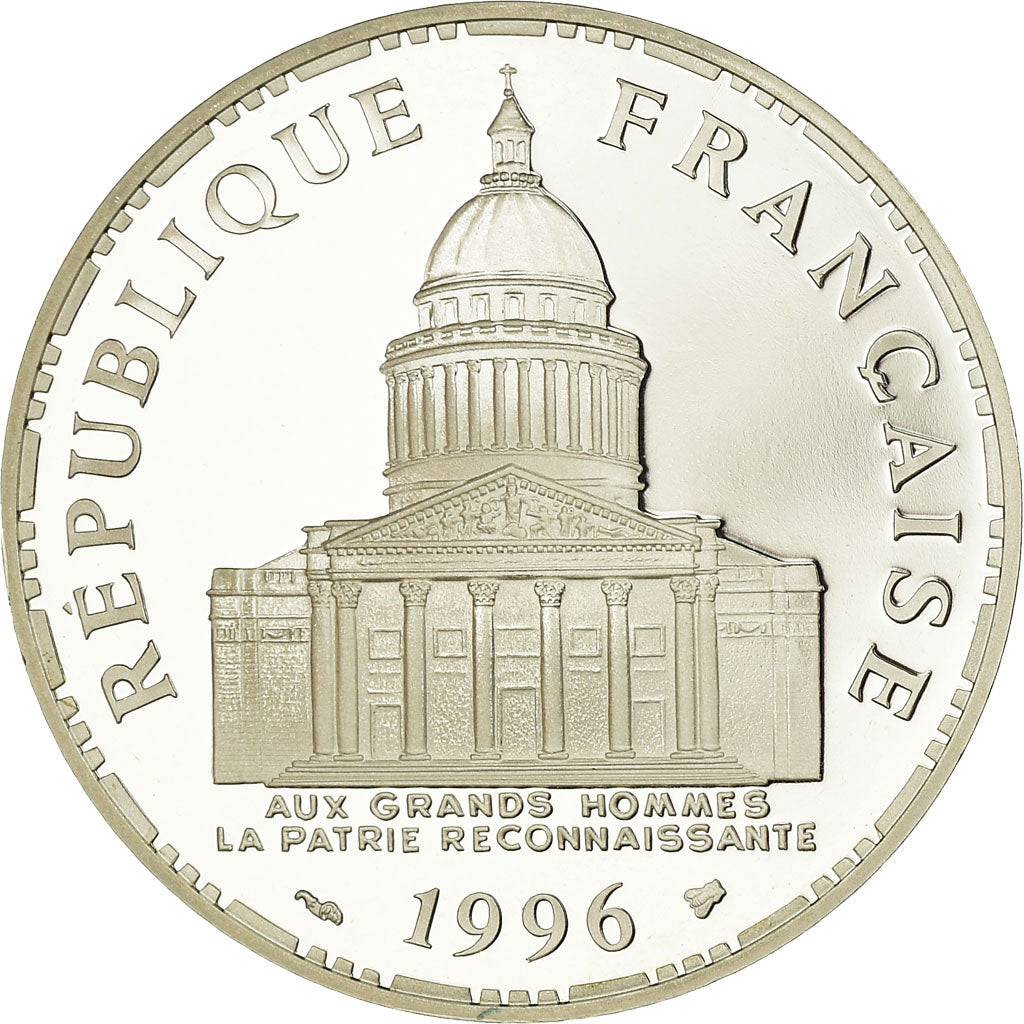 Coin, France, Panthéon, 100 Francs, 1996, Paris, Proof, MS(65-70), Silver