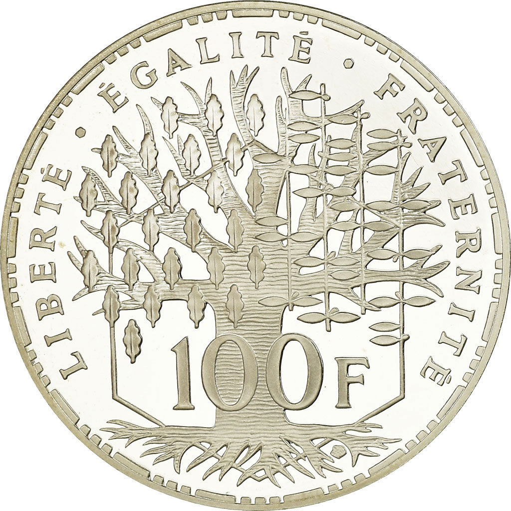 Coin, France, Panthéon, 100 Francs, 1996, Paris, Proof, MS(65-70), Silver