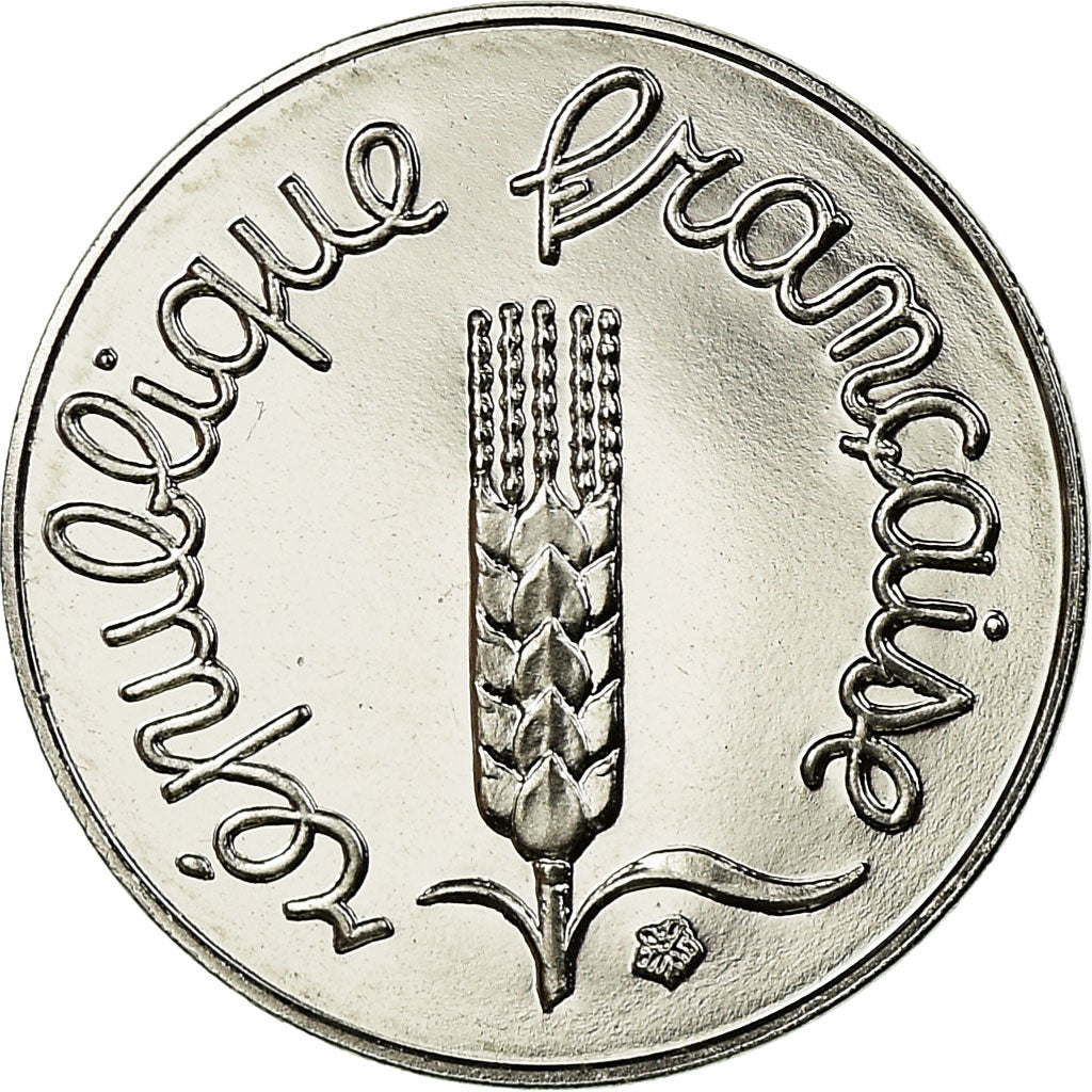 Monnaie, France, Épi, Centime, 1993, Paris, Proof, FDC, Stainless Steel