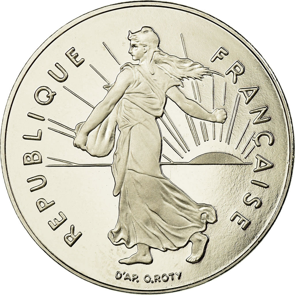 Coin, France, Semeuse, Franc, 1993, Paris, Proof, MS(65-70), Nickel, KM:925.2
